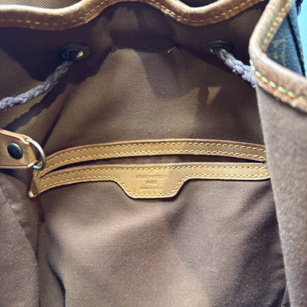 Vintage Boho Louis Vuitton Fringe Backpack - Picture 2 of 16